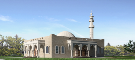 مسجد 300 متر2